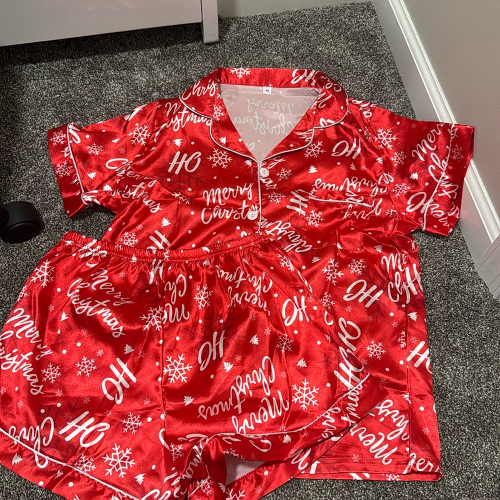Merry Christmas HO HO Women’s Pajamas - Size M